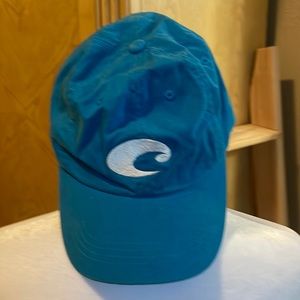 Costa Blue Hat with White Logo